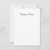 Romantic Pink LIly Pearl Floral Wedding 🌸💍💖✨ 招待状 (裏面)