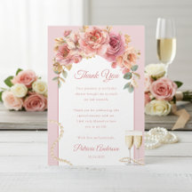 Romantic Pink Pearls & Prosecco Bridal Shower