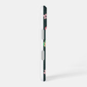 Romantic Pink Roses and Hearts My Love Phone Case iPhone 16ケース (右側面)