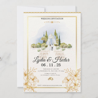 -Romantic-Pink-Watercolor-Floral-Couple-Wedding- シーズンカード