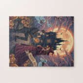 Romantic Proposal Halloween Puzzle ジグソーパズル (横)