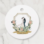 Romantic purple flower bouquet abstract background フェイバータグ (裏面)