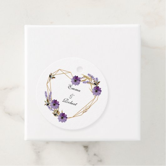 Romantic purple flower bouquet abstract background フェイバータグ (インサイチュ)