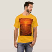 Romantic Quote Nature Landscape Design Tシャツ (正面フル)