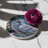 Romantic Raven & Wildflower – Gothic Home Decor コースター