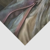 Romantic Reclining Woman Floral Portrait Decoupage 薄葉紙 (詳細)