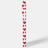 Romantic Red 3D Heart Pattern Classic Valentine's  Case-Mate iPhoneケース (裏面 / 左)