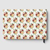 Romantic Red and Orange Roses ゲストブック (裏面)