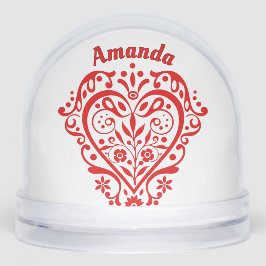 Romantic Red Heart Personalized