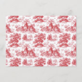 Romantic Red Pastoral Scenes エンクロージャーカード (裏面)