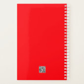 Romantic Red Rose プランナー手帳 (裏面)