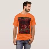 Romantic Red Rose Always Yours Valentine Couple  Tシャツ (正面フル)