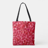 Romantic Red Rose Pattern Valentine's Day Tote Bag トートバッグ (裏面)