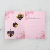 Romantic Red Rose Valentine’s Day Card Love & Rose シーズンカード (内部)