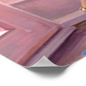 Romantic Reverie in Pink Paris ポスター (角)