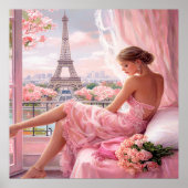 Romantic Reverie in Pink Paris ポスター (正面)