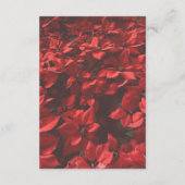 Romantic Rose|結婚式の詳細を記すフラワー付属カード(編集可) エンクロージャーカード (裏面)