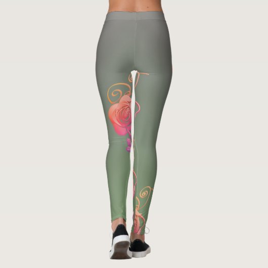 Romantic Rose Leggings レギンス (裏面)
