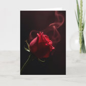 Romantic Rose Smoke Effect Card カード (正面)