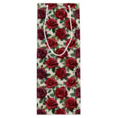 Romantic Roses Wine Gift Bag ワインギフトバッグ (裏面)
