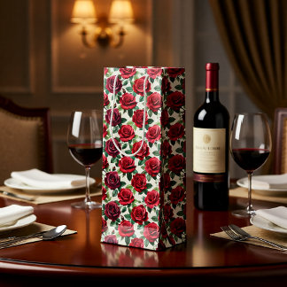 Romantic Roses Wine Gift Bag ワインギフトバッグ
