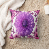 Romantic Rosy Floral クッション (ブランケット)