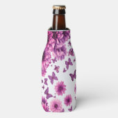 Romantic Rosy Floral ボトルクーラー (ボトル正面)
