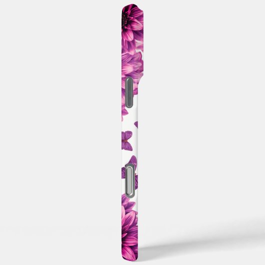 Romantic Rosy Floral Case-Mate iPhoneケース (裏面 / 右)