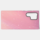Romantic Sakura - Soft Pink Gradient Phone Case Samsung Galaxyケース (裏面横)