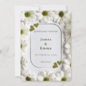 Romantic Save the Date Card - Always and Forever 招待状 (正面)