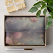 Romantic Shabby Chic Floral Cat Decoupage  薄葉紙 (ギフト)