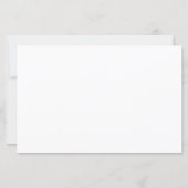 Romantic Sketch Wedding Menu with Vintage Perfume  (裏面)