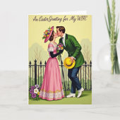 Romantic Spring Kiss Card カード (正面)