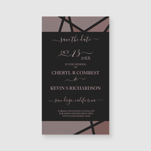 Romantic Stained Glass Imitation for Wedding (正面)