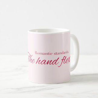 Romantic standards:  The hand flex  コーヒーマグカップ
