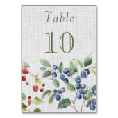 Romantic summer berries Wedding テーブルナンバー (裏面)