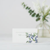 Romantic summer berries Wedding Place Card プレイスカード (スタンド正面)
