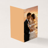 Romantic Sunset Beach Wedding Vows Program (外部)