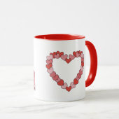 Romantic Superhero Couple Valentine’s Coffee Mug マグカップ (正面右)