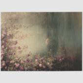 Romantic Swan Lake Ethereal Hanging Floral 薄葉紙 (正面)