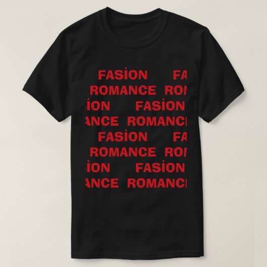 ROMANTİC T-SHİRT Tシャツ (デザイン正面)
