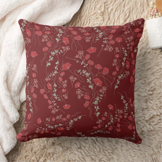 Romantic-themed decorative pillow クッション (ブランケット)