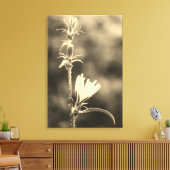 Romantic Trees & Flowers – Botanical Fantasy Boho  キャンバスプリント (インサイチュ (リビング))