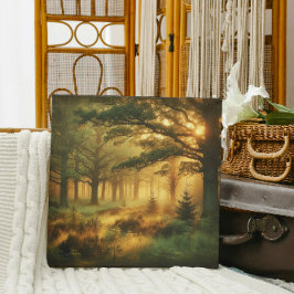 Romantic Twilight Forest – Metal Nature Wall Art メタルプリント