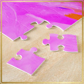 Romantic Twin Soul Love Man and Woman with Heart - ジグソーパズル