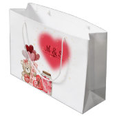 Romantic Valentine Gift Bag ラージペーパーバッグ (裏面アングル)