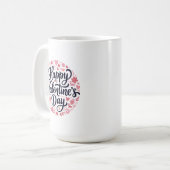 Romantic Valentine Mug for Boyfriend Gift Idea コーヒーマグカップ (正面左)