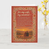 Romantic Valentine’s Cards for My Wife カード (黄色い花)