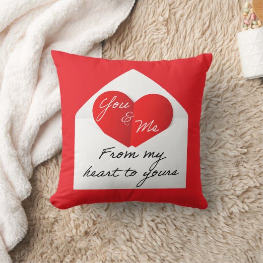 Romantic Valentine’s Day クッション (ブランケット)