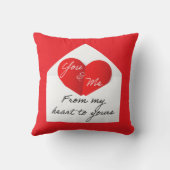 Romantic Valentine’s Day クッション (裏面)